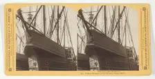 Under the Bow of the Caravel Santa Maria, 1887/93. Creator: Henry Hamilton Bennett