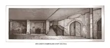 Under the Chamberlain's Court Guildhall, 1886. Artist: Henry Hodge