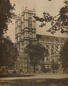 Under the Elms in Dean's Yard on a Day of July c1935. Creator: McLeish