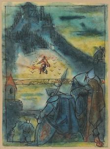 Under the enchanted castle, 1940-1944. Creator: Ján Novák