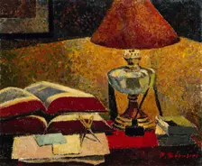 Under the Lamp, 1906. Creator: Paul Serusier