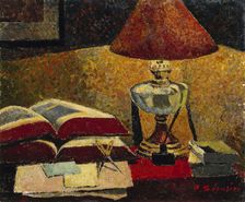 Under the Lamp, 1906. Creator: Paul Serusier