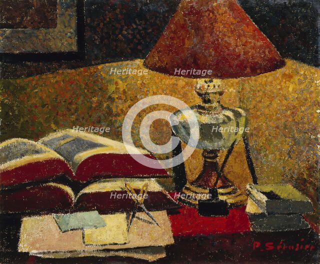 Under the Lamp, 1906. Creator: Paul Serusier.