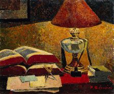 Under the Lamp, 1906. Creator: Sérusier, Paul (1864-1927)