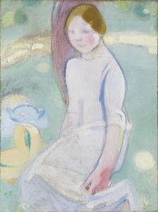 Under the Linden, 1911. Creator: Helene Schjerfbeck