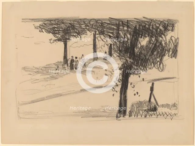Under the Trees. Creator: George Benjamin Luks.