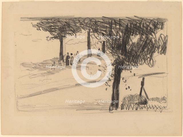 Under the Trees. Creator: George Benjamin Luks.