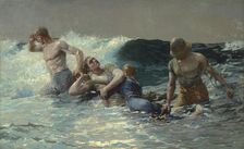 Undertow, 1886. Creator: Winslow Homer