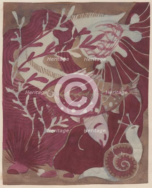 Underwater scene, c1950. Creator: Shirley Markham.