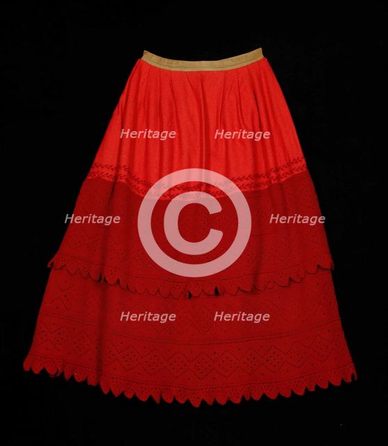 Underwear, American, 1865-70. Creator: Unknown.