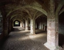 Undercroft of Lanercost Priory, Cumbria, c2000s(?)