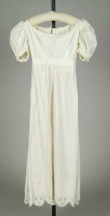 Underdress, American, 1820-25. Creator: Unknown