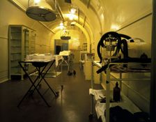 Underground operating theatre beneath Dover Castle, Kent, 1995. Artist: Paul Highnam