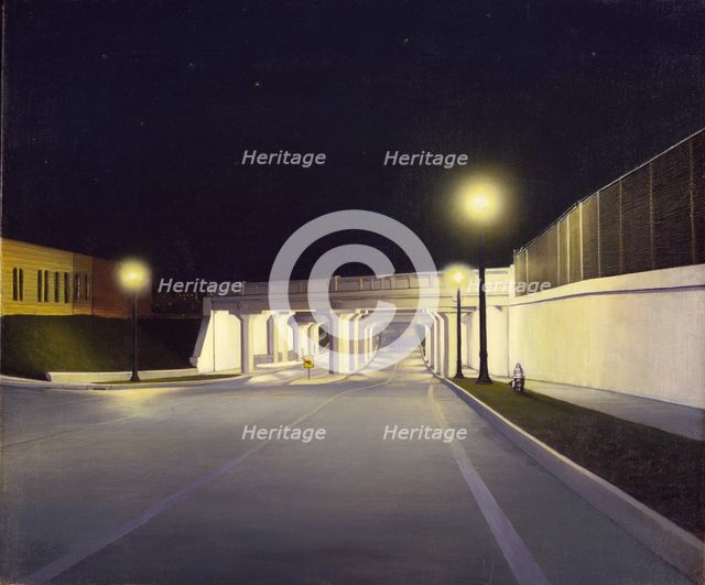(Underpass--New York), 1933-1934. Creator: Unknown.