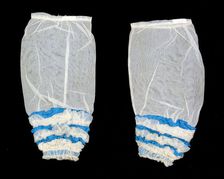 Undersleeves, American, 1854. Creator: Unknown