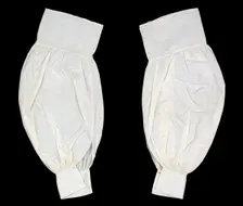 Undersleeves, American, ca. 1860. Creator: Unknown