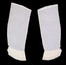 Undersleeves, American, ca. 1870. Creator: Unknown