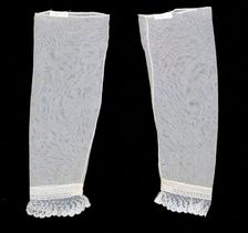 Undersleeves, American, early 19th century. Creator: Unknown