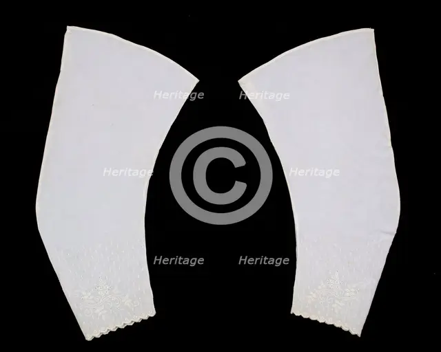 Undersleeves, American, second quarter 19th century. Creator: Unknown.