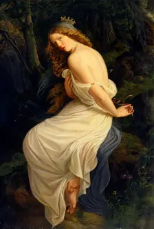 Undine 1843. Artist: Eduard Steinbrück