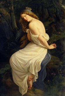 Undine 1843. Artist: Eduard Steinbrück