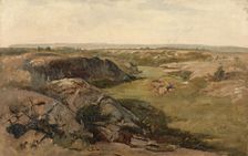 Undulating Country. Study, 1868. Creator: Berndt Lindholm