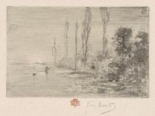 Une Matinée d'autommne (Autumn Afternoon), 1875. Creator: Felix Hilaire Buhot