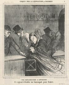 Une amelioration a apporter, 19th century. Creator: Honore Daumier
