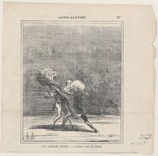Une assembleé modèle..., 1871. Creator: Honore Daumier