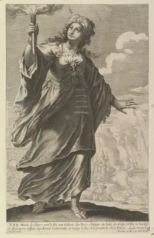 Une Dame de Chypre, 1647. Creator: Abraham Bosse