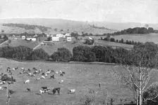 'Une ferme dans la Nouvelle-Galles du Sud; Les Terres Du Pacifique 1914. Creator: Unknown