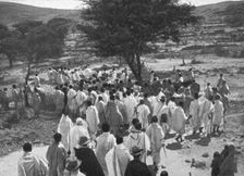 'Une fete religieuse en Abyssinie; Le Nord-Est Africain 1914. Creator: Unknown