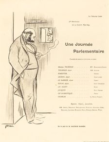 Une Journée parlementaire, 1894. Creator: Jean Louis Forain