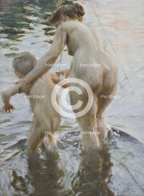 Une première, 1888. Creator: Anders Leonard Zorn.