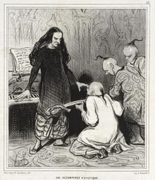 Une Récompense Artistique, 1844. Creator: Honore Daumier