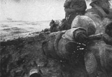 Une semaine de combats sur la rive gauche de la Meuse; 10 mars (Midi). --En premiere..., 1916. Creator: Unknown