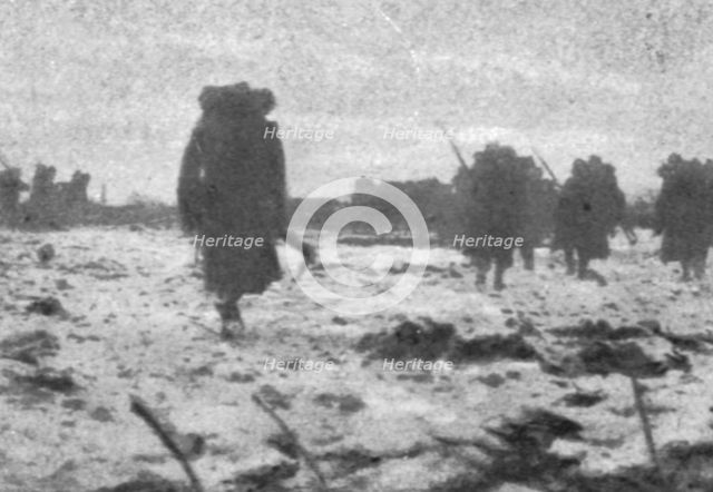 'Une semaine de combats sur la rive gauche de la Meuse; 11 mars (6 heures)..., 1916. Creator: Unknown.