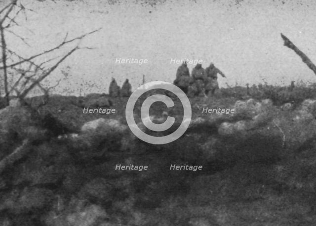 'Une semaine de combats sur la rive gauche de la Meuse; 11 mars (7 heures)..., 1916. Creator: Unknown.