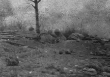 Une semaine de combats sur la rive gauche de la Meuse; 15 mars (15 heures). --Apres nos..., 1916. Creator: Unknown