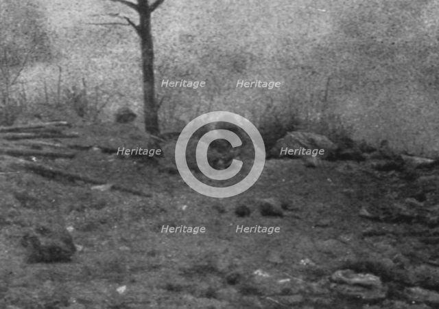 'Une semaine de combats sur la rive gauche de la Meuse; 15 mars (15 heures). --Apres nos..., 1916. Creator: Unknown.