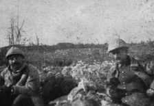 Une semaine de combats sur la rive gauche de la Meuse; 15 mars (17 h. 30)..., 1916. Creator: Unknown