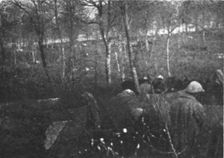 Une semaine de combats sur la rive gauche de la Meuse; 9 mars.--Avant d'entrer en action..., 1916. Creator: Unknown