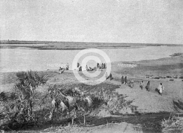 ''Une vue du Chari inferieur; L'Ouest Africain', 1914. Creator: Unknown.