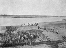 'Une vue du Chari inferieur; L'Ouest Africain 1914. Creator: Unknown