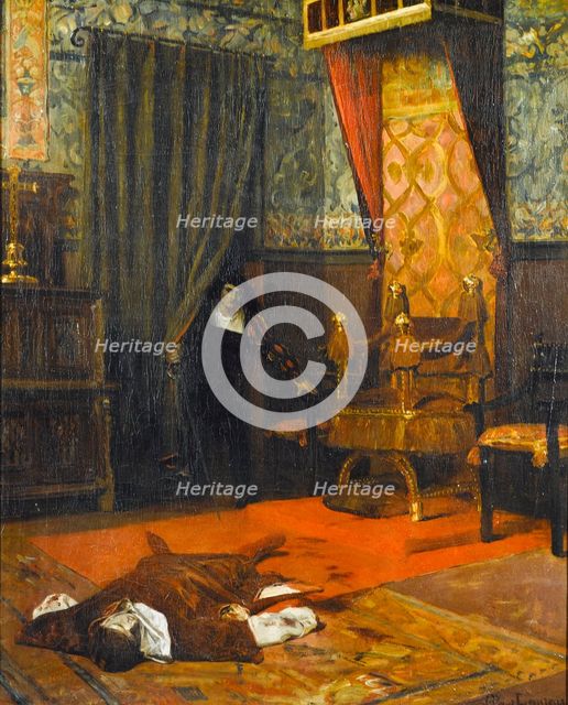 Une victime des Borgia, c1875. Creator: Jean-Paul Laurens.