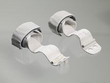 Uneven bar grips used by Gabby Douglas in the 2012 London Olympics, 2012. Creators: Bailie Grips, GRIPS, Etc