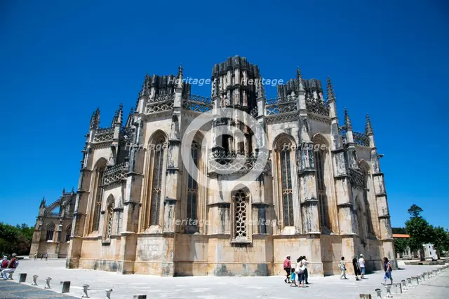 Unfinished Chapels, Monastery of Batalha, Batalha, Portugal, 2009. Creator: Samuel Magal.