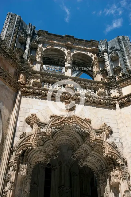 Unfinished Chapels (Capelas Imperfeitas), Monastery of Batalha, Batalha, Portugal, 2009.  Creator: Samuel Magal.