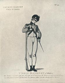 Unfix Bayonet 3rd Motion 1798 (1909). Artist: Thomas Rowlandson