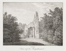 Ungern, Ruinen auf der Margretheninsel. Creator: Jakob Alt (Austrian, 1789-1872)